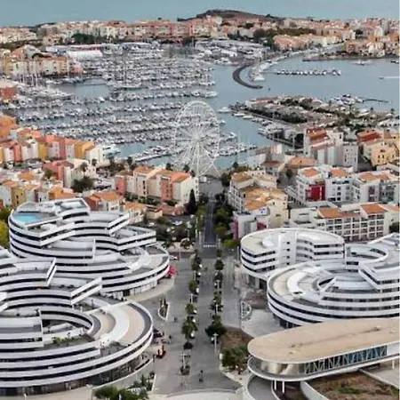 Cap D'agde Ideal Pour 2 Personnes, A 2 Minutes A Pied Du Port 公寓 *