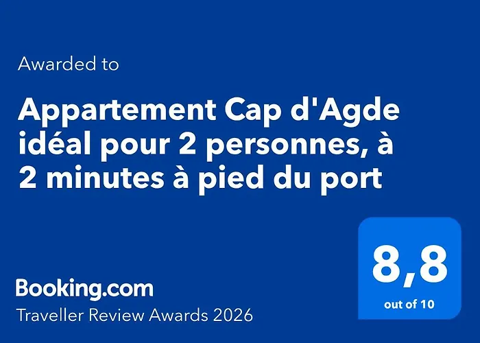 Apartamento Cap D'agde De 1 à 4 Personnes, A 2 Min Du Port à Pied Agde